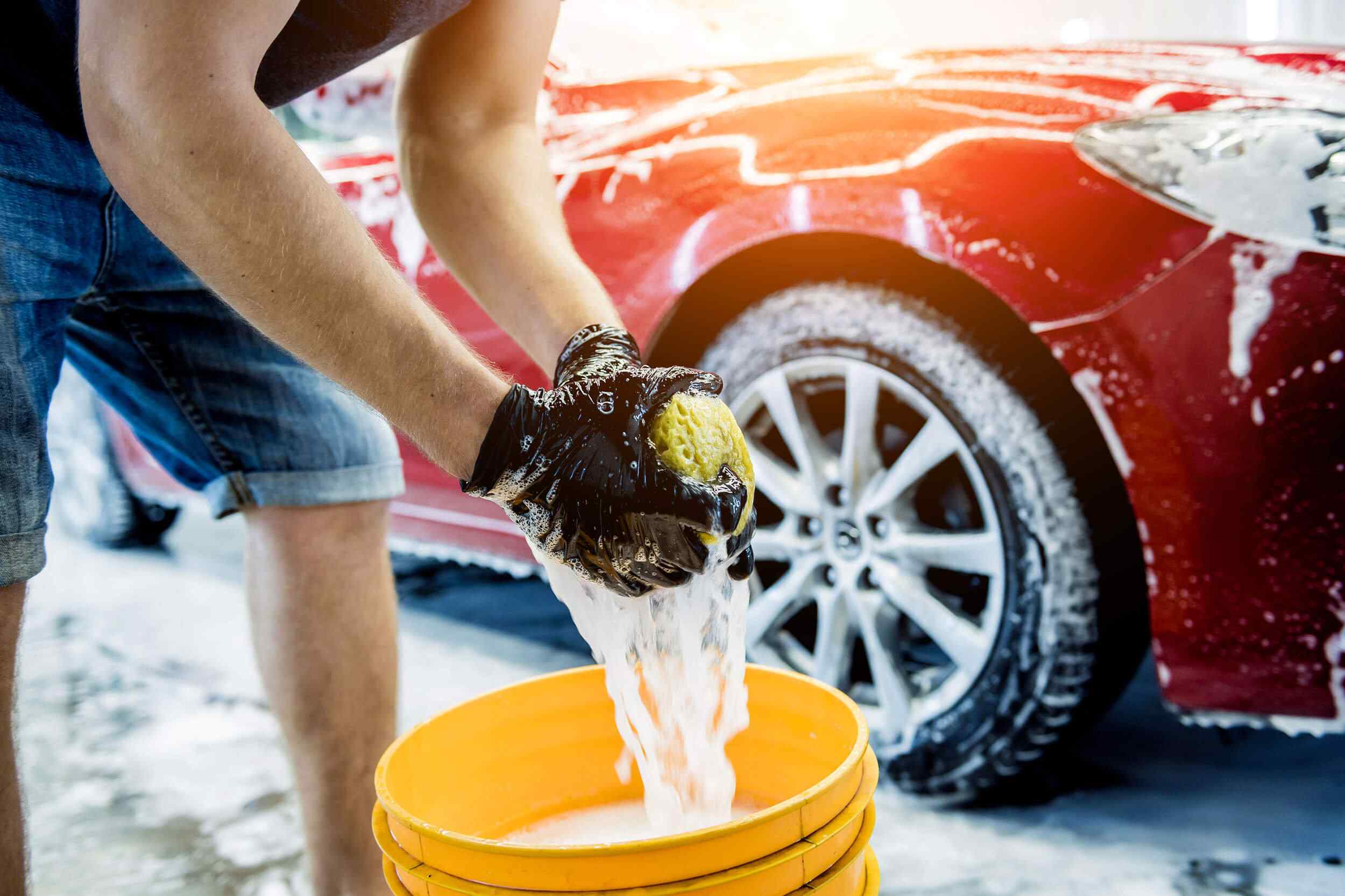 Car washing: How do I adore thee!